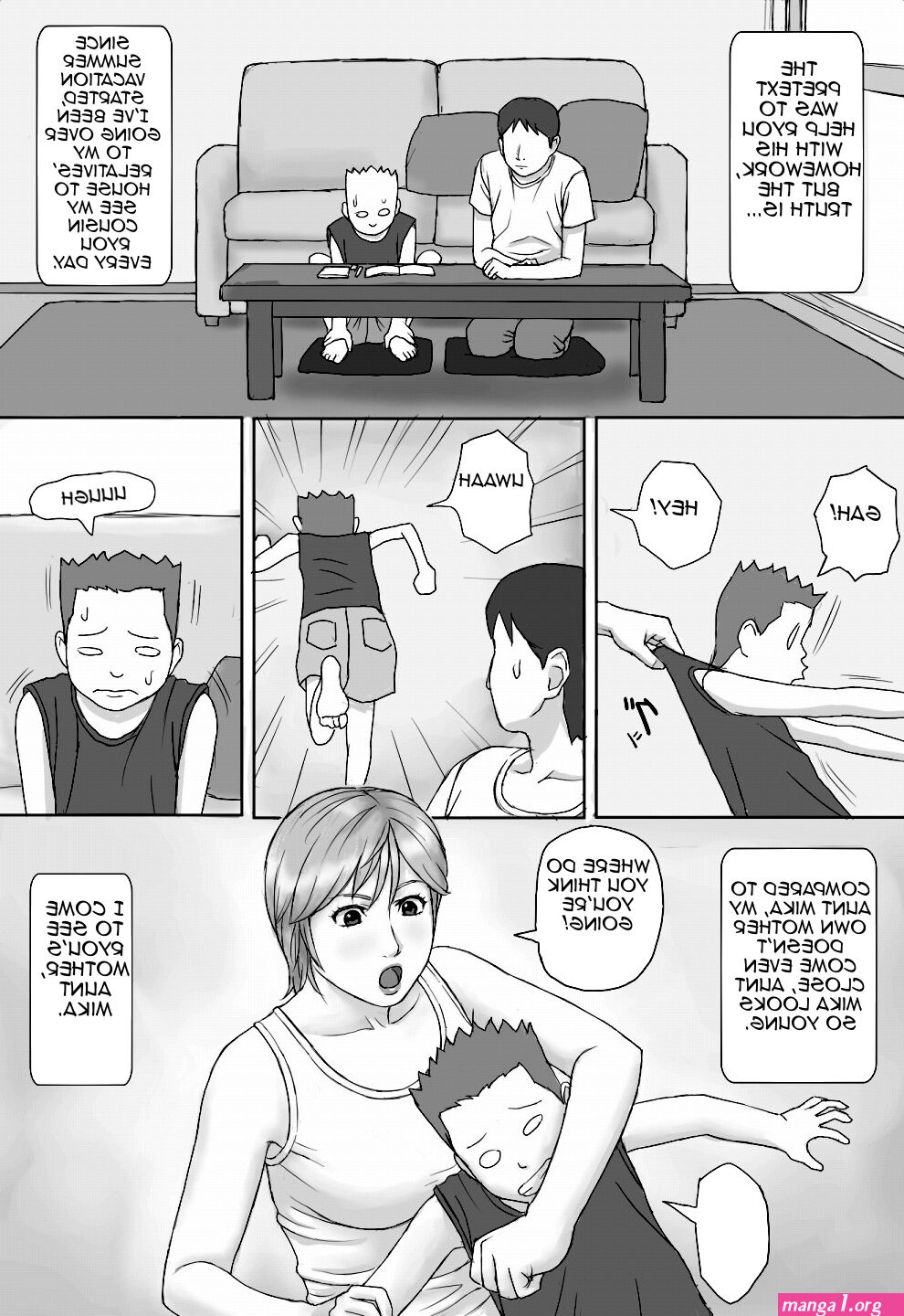 milf aunt solitude hentai manga