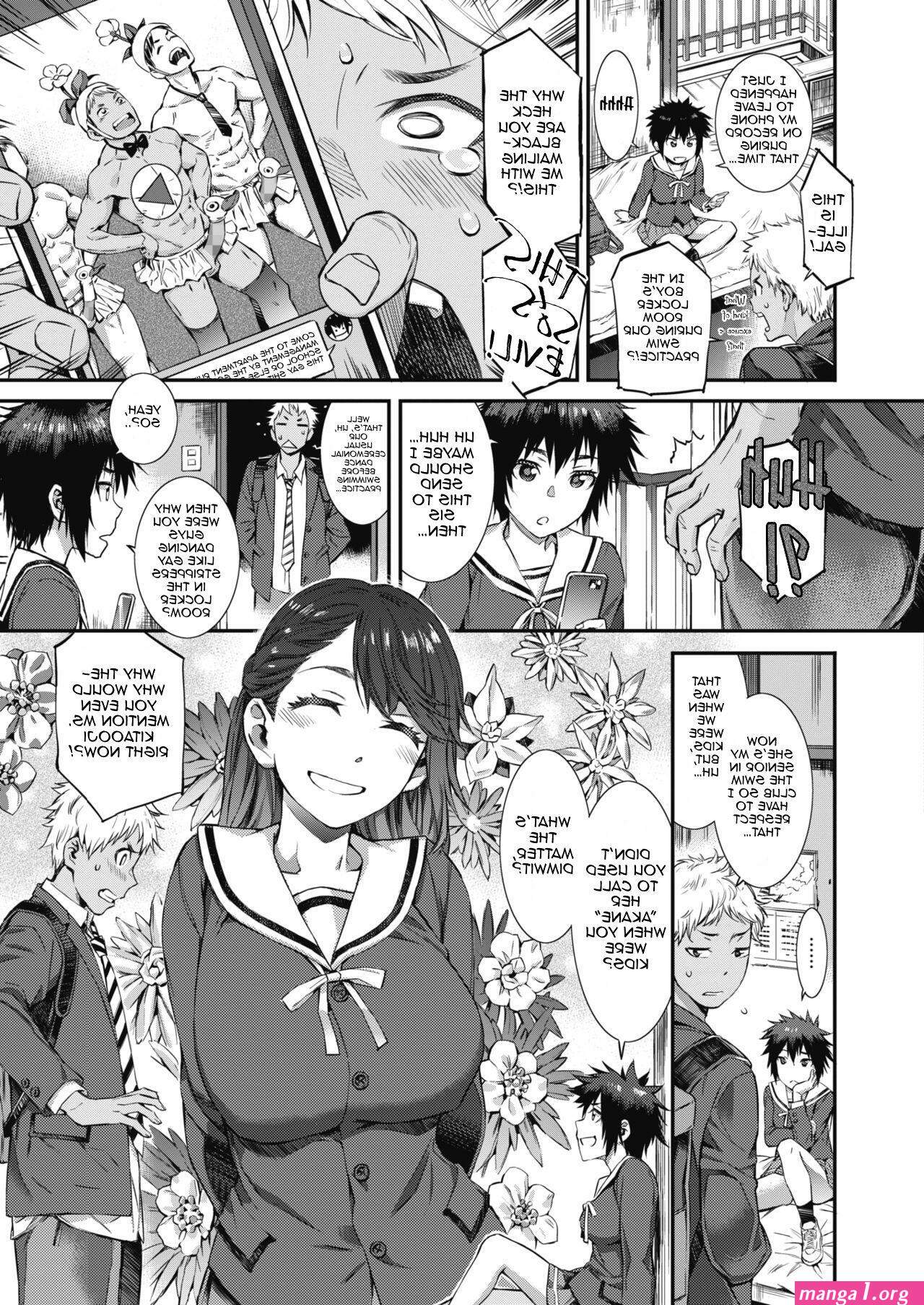 gay threesome manga
