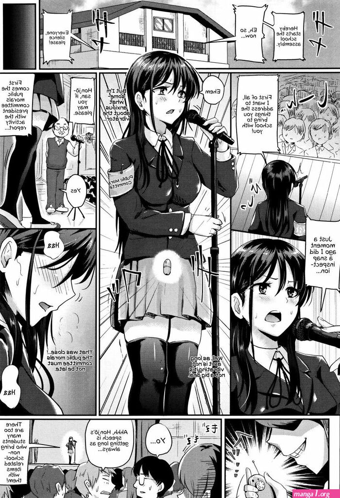 public masturbation manga