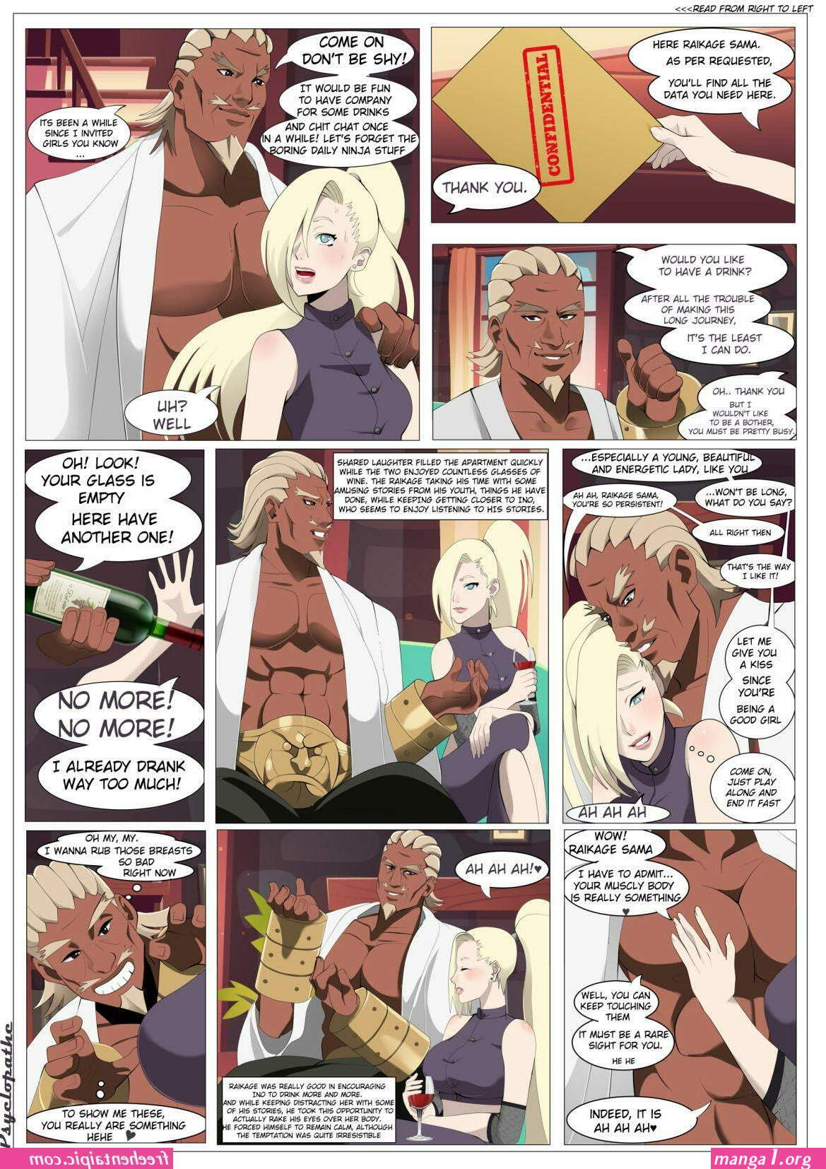 sakura x raikage doujin