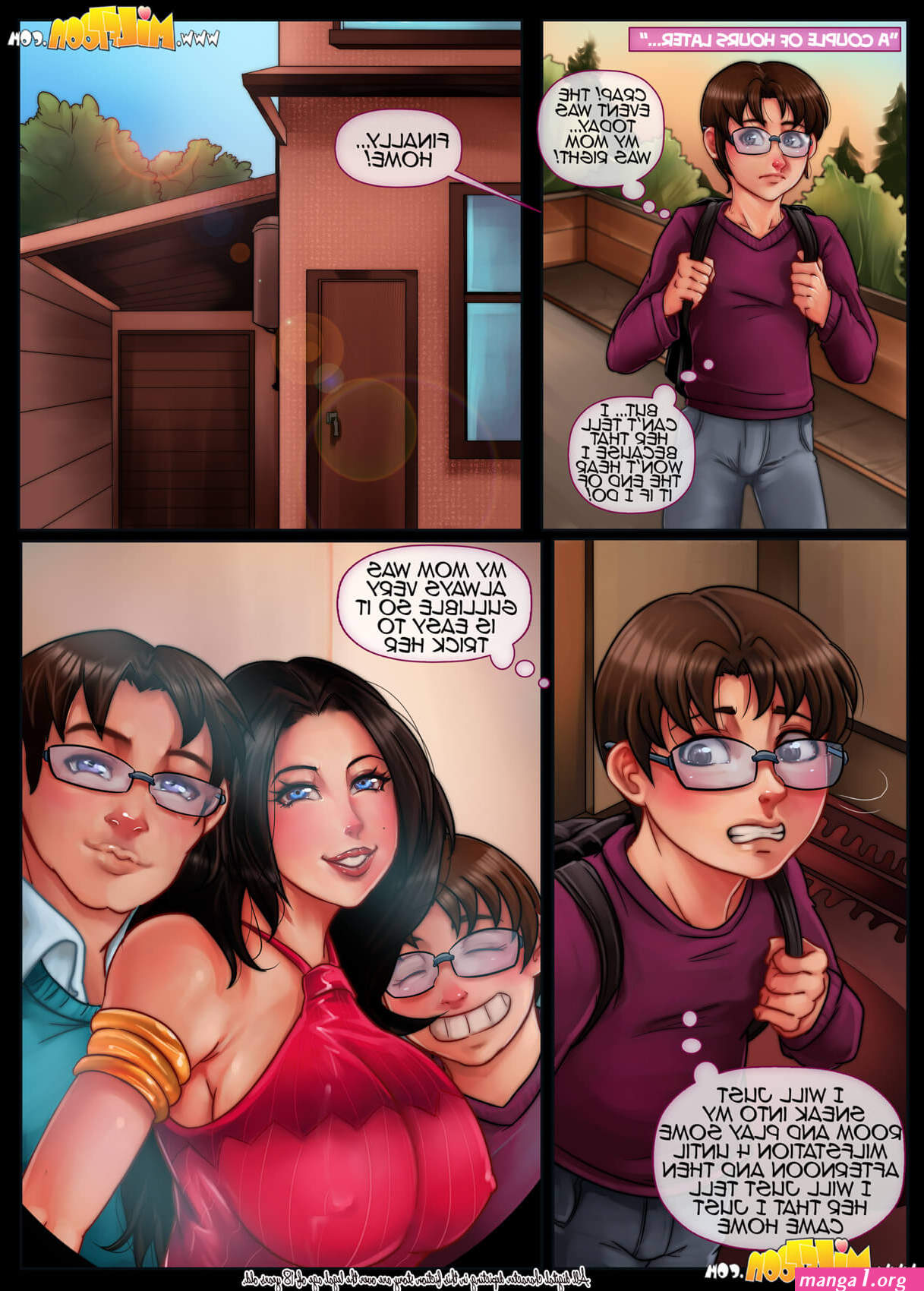 WRONG GUY issue 1 Milftoon
