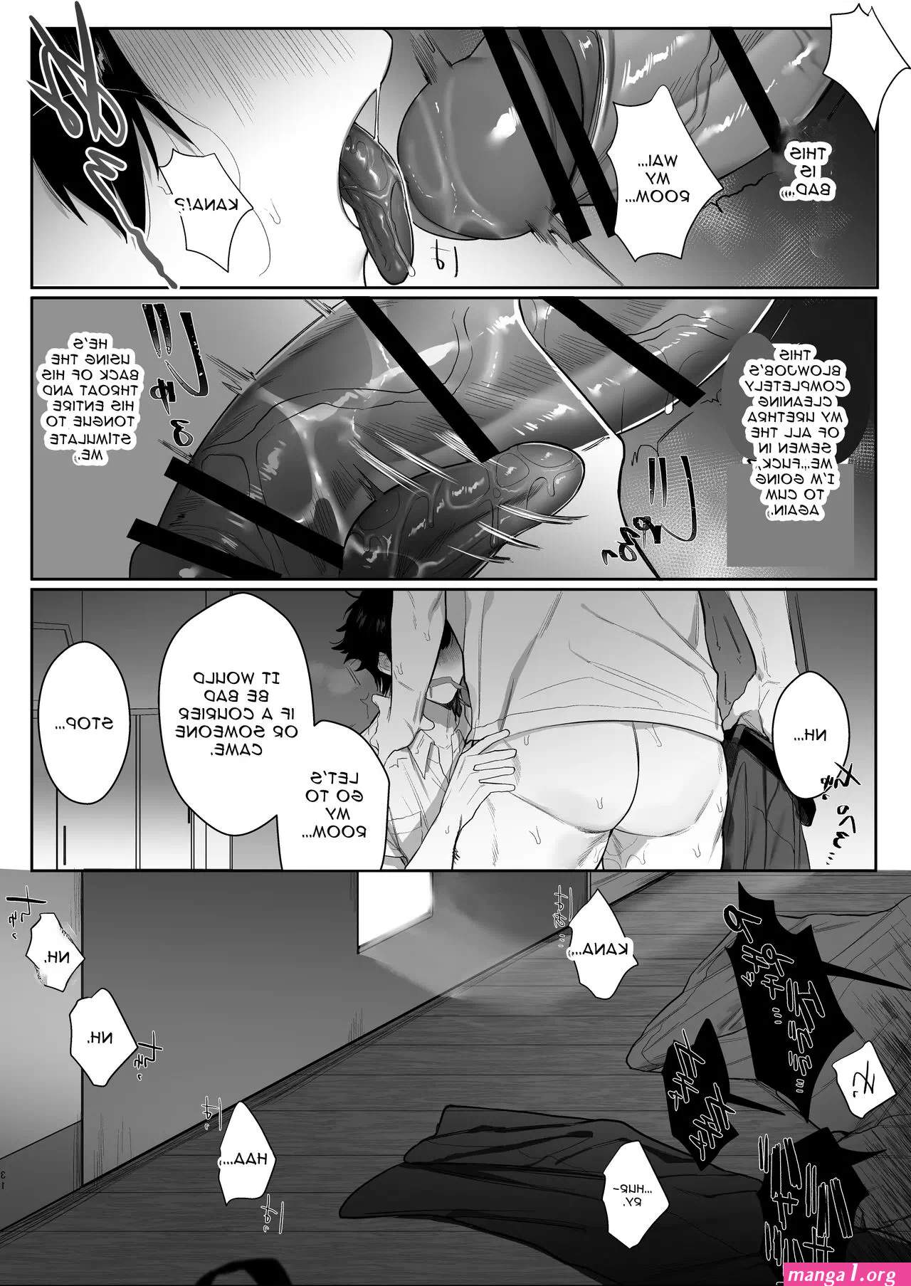 Yaoi hentai manga The Broadcasting Fuck Room Page 8