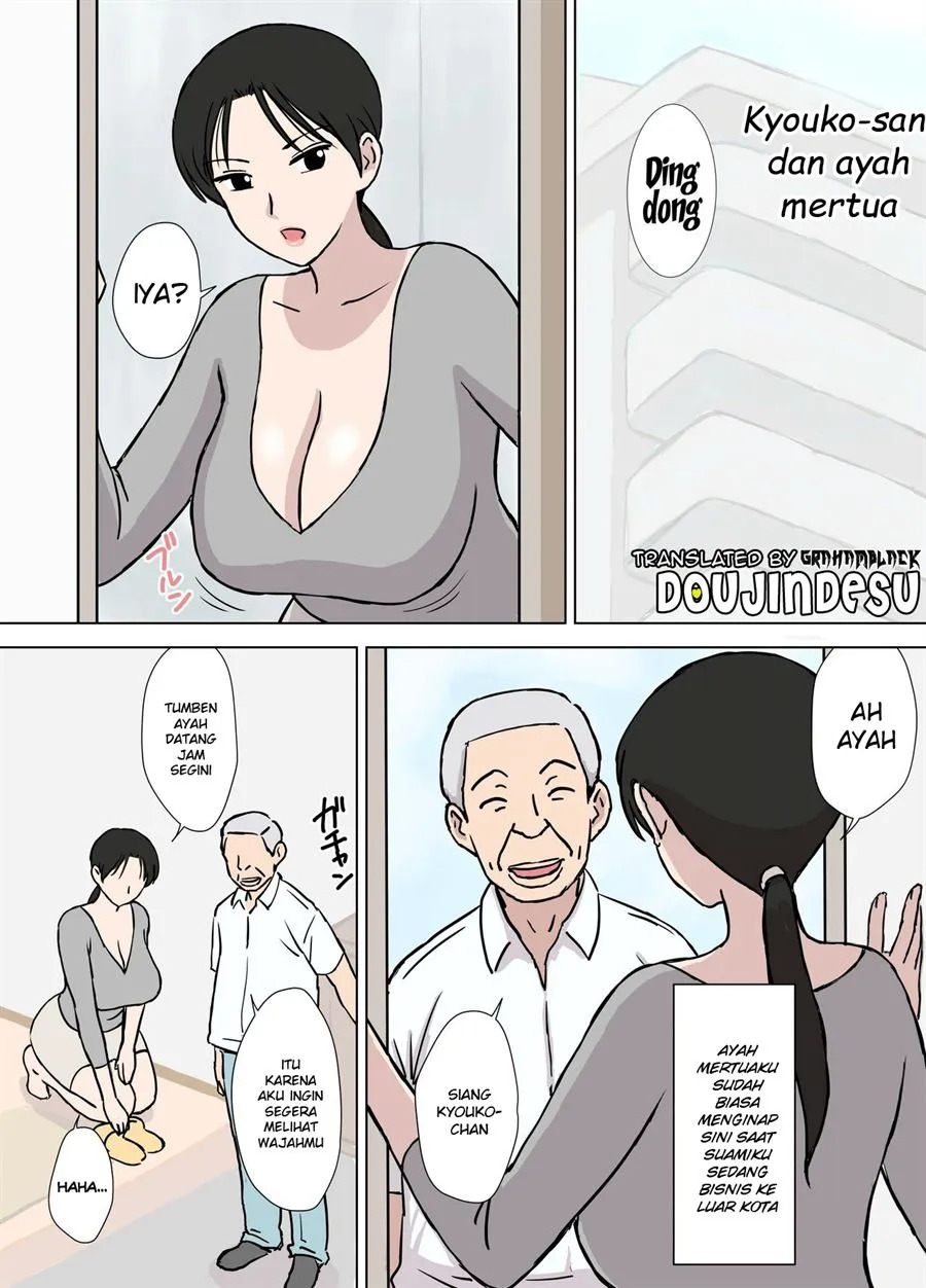 Komik Hentai Dosukebe Oyaji to Kyouko-san Sub Indo