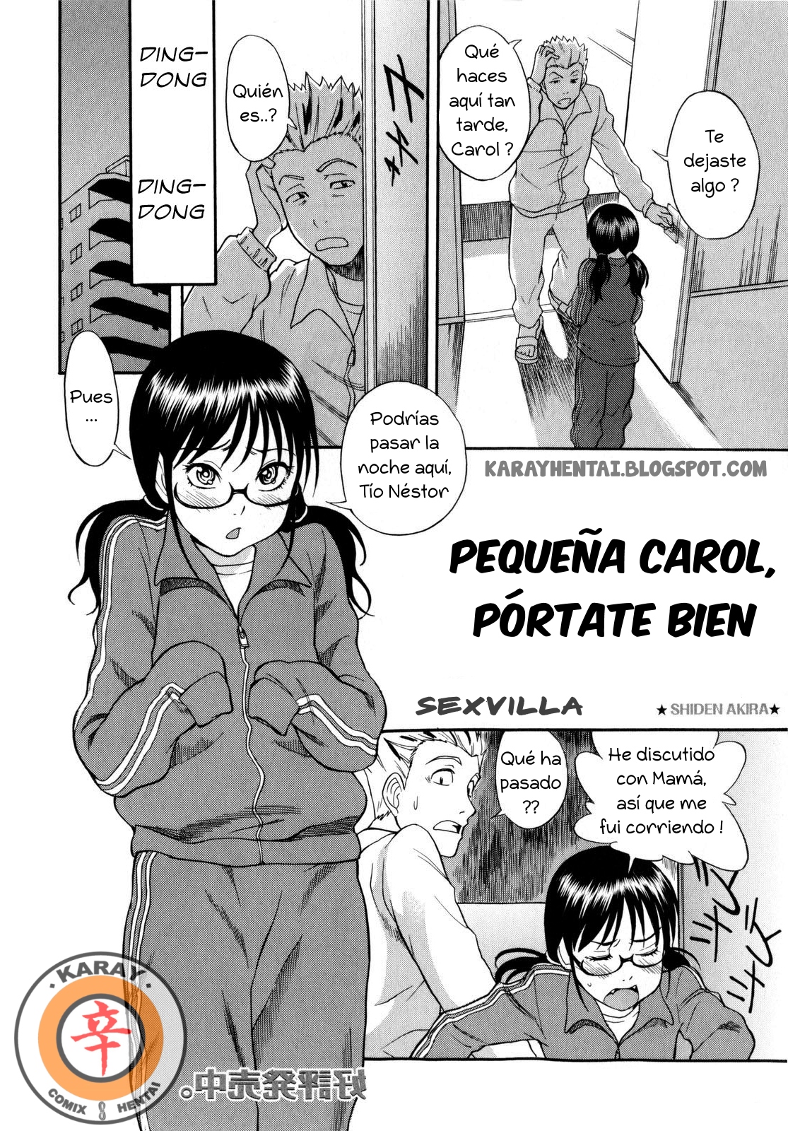 Pequeña Caro prtate bien