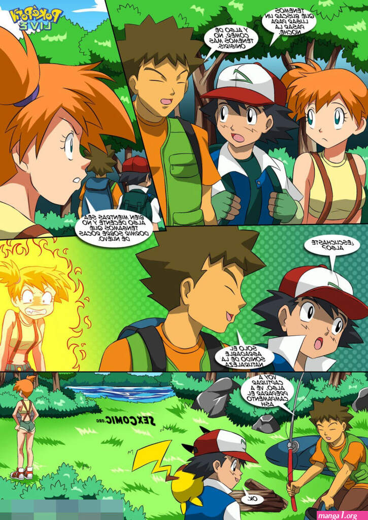 Pokemon Hentai Misty y Ash Follando Comics Porno