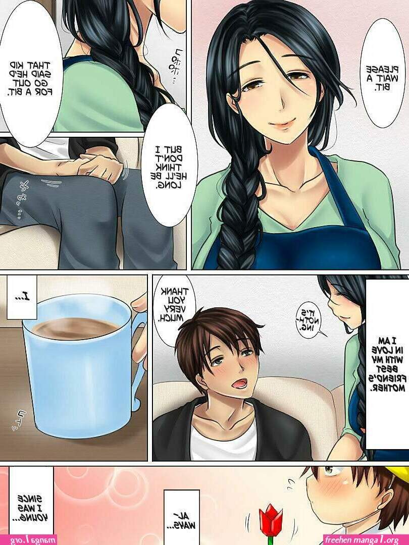 Mom cheating son friend hentai manga