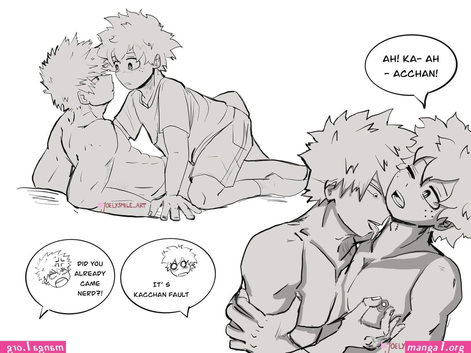 Bakudeku comic smut