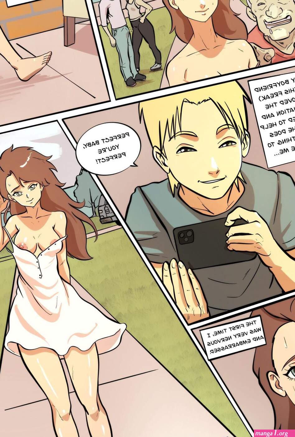 Blacked In A Public Alley Manga Comic