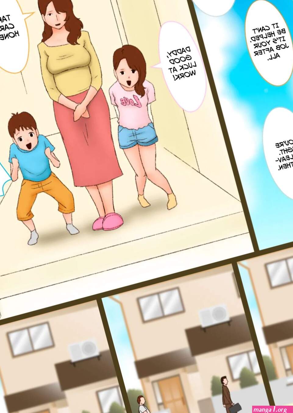 Kazoku de Rankoushitara Oyako ga Haranda Seijinmuke Manga.