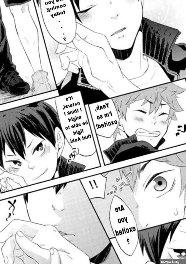 Yaoi English Manga on X: PT 1. KageHina Creds: Parade Isoya Kashi Name: Haikyuu!! Dj