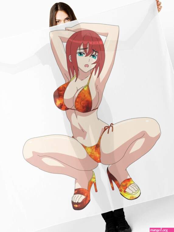 Lewd anime girl hentai manga ecchi waifu Colored Scarf for Sale by ArthurPoe