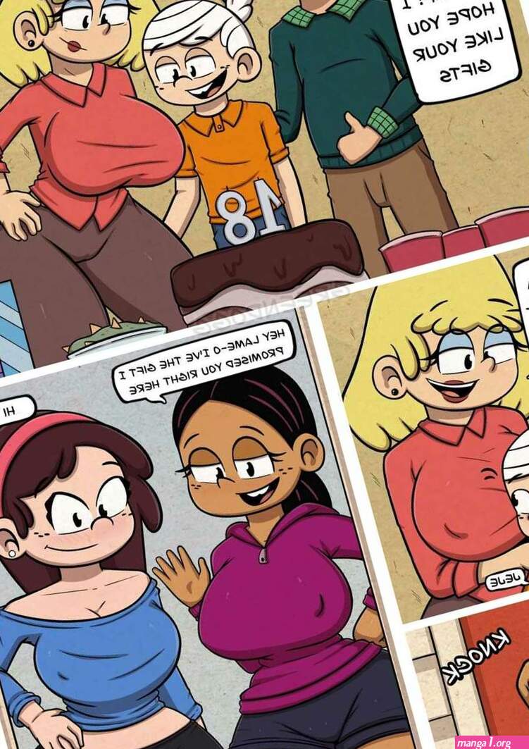 Porn comic Lincolns Present. The Loud House. Greendogg Sex comic hot babes decided