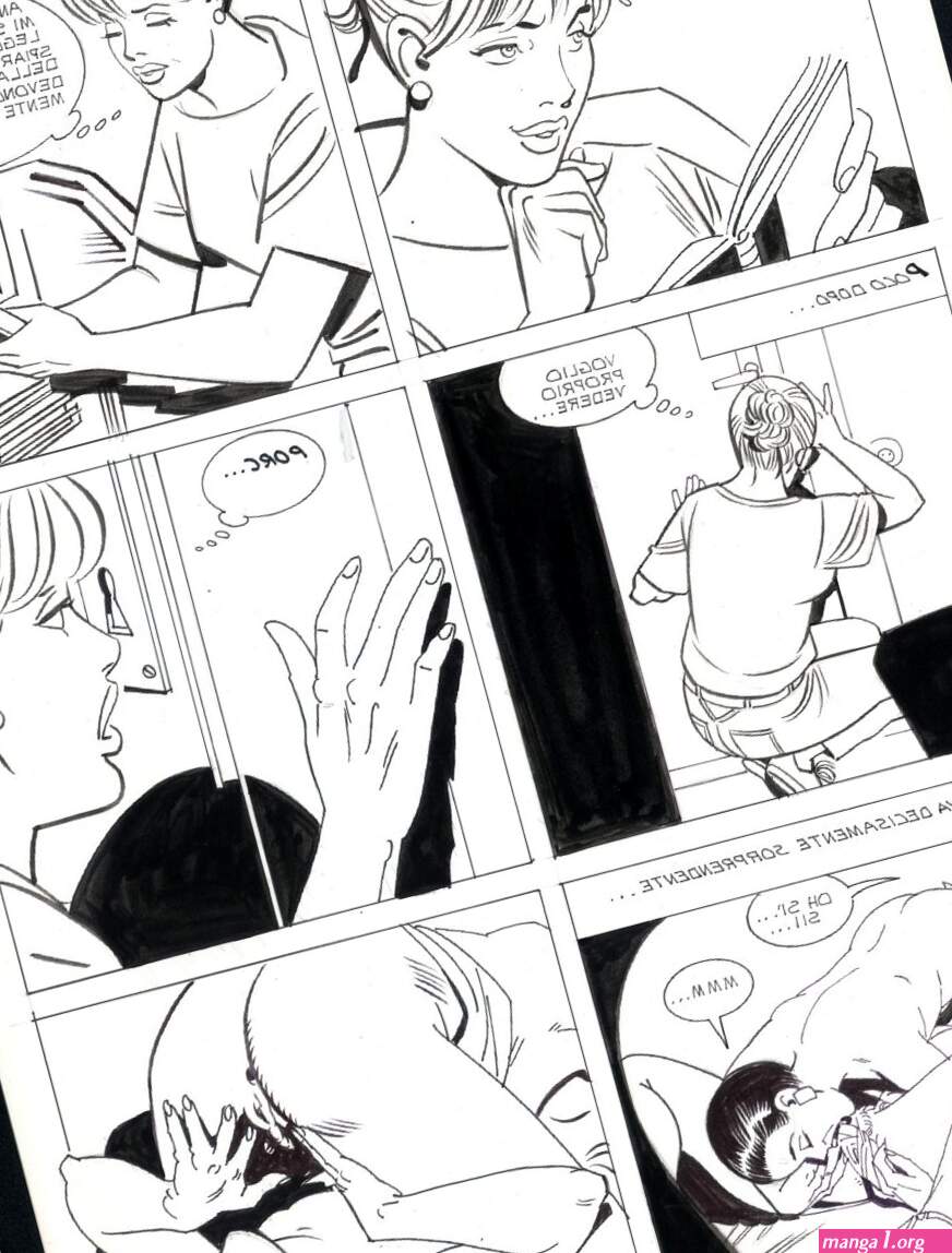 ADULTS ONLY PINAGLIA ART FOR ITALIAN COMIC BOOK
