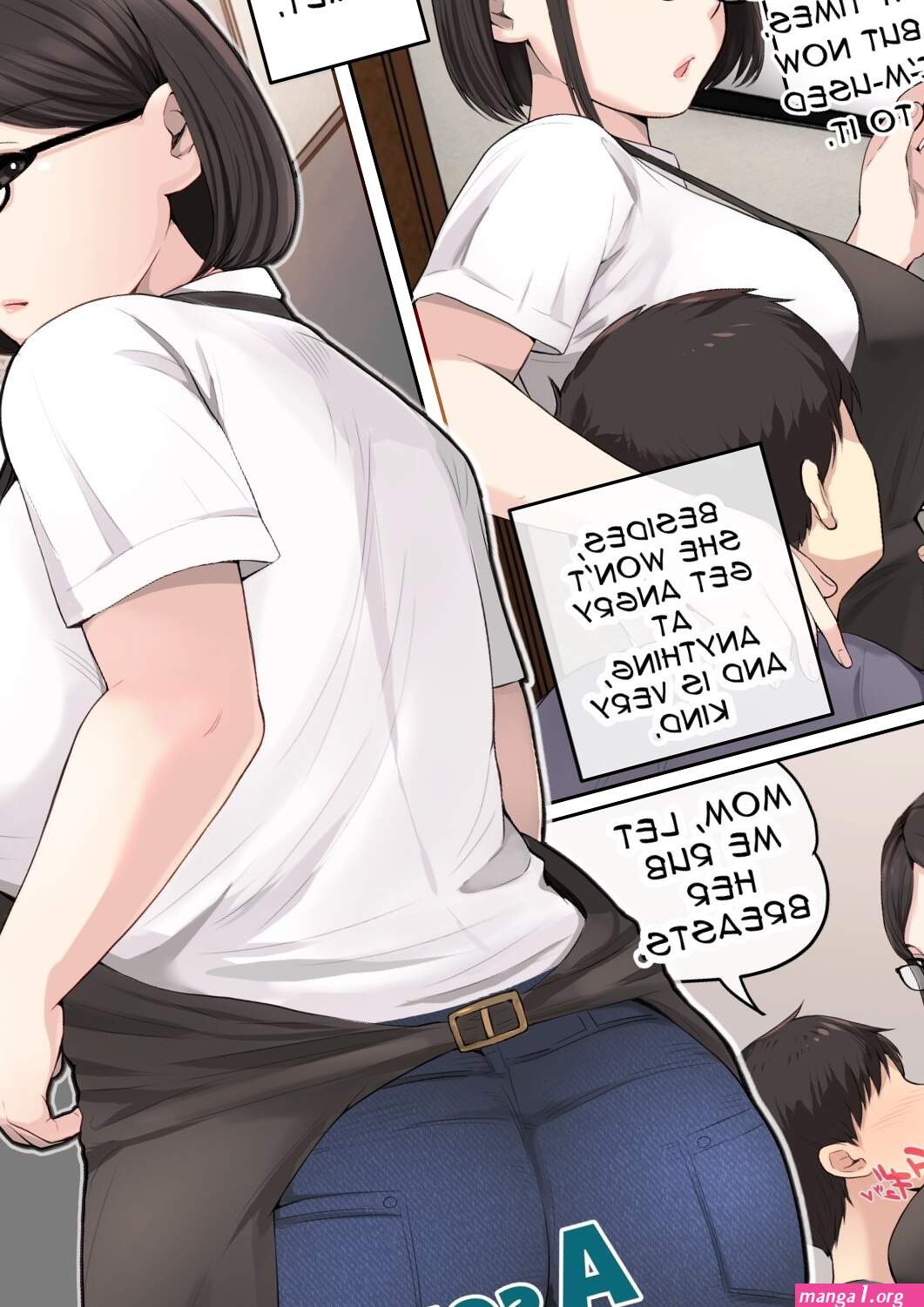 A Sober And Quiet Mother comic porn