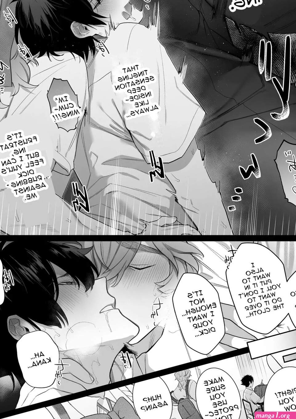 Yaoi hentai manga The Broadcasting Fuck Room Page 7