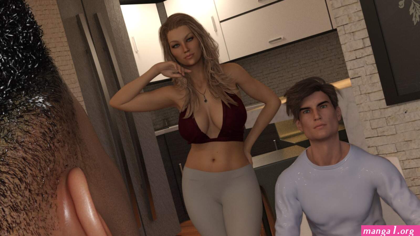Bully Helps Mommy With Her Workout by KirsESS