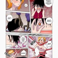 nami x luffy sex manga