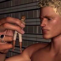 giant gay facesitting animation