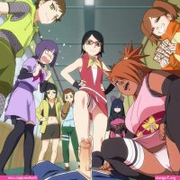 sarada mangas porno himawari por