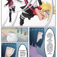 sarada mangas porno himawari por