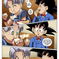 chichi and goten porn manga