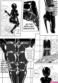 manga latex bondage