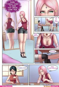 sakura haruno sarada uchiha nude comics