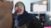cumshot hijab
