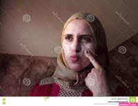 cumshot hijab