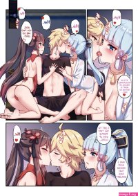 kamisato ayaka hentai manga