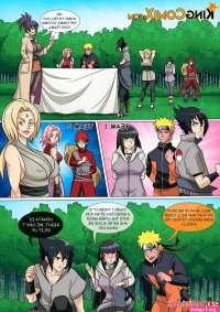 Porn comic Orochimarus Secret Jutsu. Kingcomix Exclusive Sex comic busty beauties participate