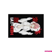 Hen-Tai Kawaii Otaku Japan Kanji Ramen Anime Manga Hentai Lover Gift Outdoor Rug