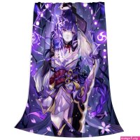 Genshin Impact Blanket H Anime Poster Blanket Sexy Nudity Women Poster