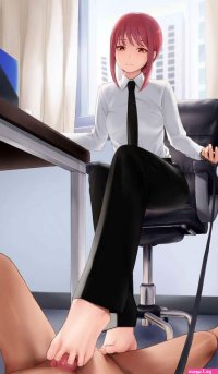 Footjob from Makima by Emanuel3133 on DeviantArt
