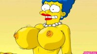 the simpsons nude