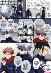 Jujutsu Kaisen dj Gojo Satoru x Itadori Yuuji BL Yaoi Uncensored Manga orchisasia.org