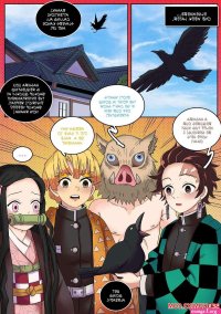Porn comic Kimetsu no Yaiba Red Light District. MeowWithme Sex comic incomprehensible is happening