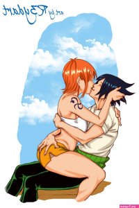 Post 1696086: crossover Nami Naruto OnePiece Reydart SasukeUchiha