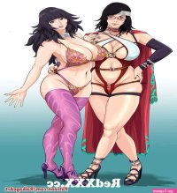 RaikageArt Sarada Uchiha 18 and Himawari Uzumaki 18 from uzumaki himawari porn Post