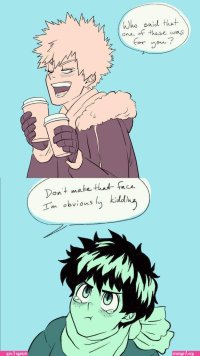 Bakudeku comic smut