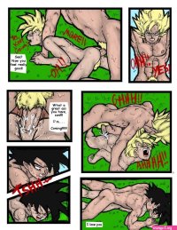 Picture 1301014493age difference ben 10 mil black hair blonde hair blue eyes color comic cum cum in ass dragon ball dragon ball z english text father and son gay hair incest insertion