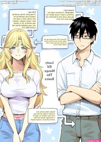 Hairy Sexy Rinjin Elf Manga Big Tits