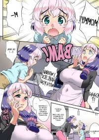 Boku to Futanari Mama no Amaama Fudeoro-sex