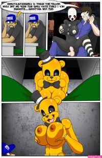 Five Fucks at Freddys Porn comic Cartoon porn comics Rule 34 comic