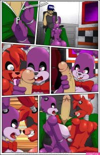 Five Fucks at Freddys Porn comic Cartoon porn comics Rule 34 comic