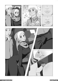 manga hentai niqab