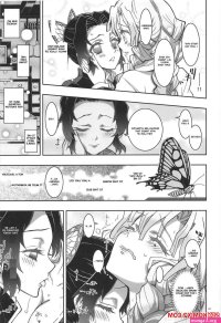 Porn comic Mushi x Koi LOVERS. Demon Slayer Sex comic young brunette decided