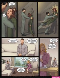 Page 18 of the Gay Sci-Fi Webcomic Artifice