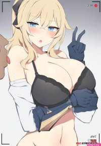 Porn comic Jean. Genshin Impact Sex comic Hot Blonde Beauty