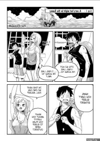 Flan Napolitano One Piece Hentai Chapter 1 : A Very Hot Night In The Sunny Premium Hentai